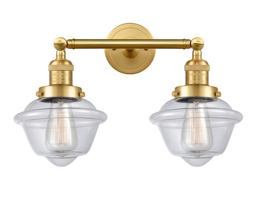 Innovations - 208-SG-G532 - Two Light Bath Vanity - Franklin Restoration - Satin Gold