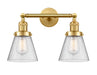 Innovations - 208-SG-G64 - Two Light Bath Vanity - Franklin Restoration - Satin Gold