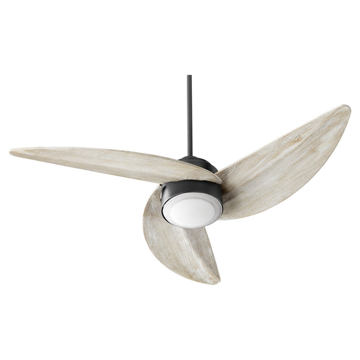 Quorum - 41523-69 - LED Ceiling Fan - Trinity - Noir