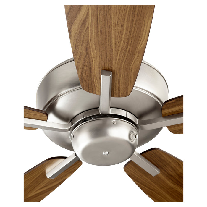 60``Ceiling Fan from the Breeze 60`` collection in Satin Nickel finish