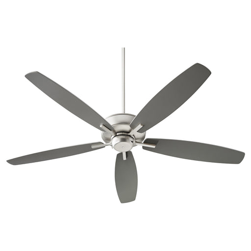 Quorum - 7060-65 - 60``Ceiling Fan - Breeze 60`` - Satin Nickel