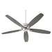 Quorum - 7060-65 - 60``Ceiling Fan - Breeze 60`` - Satin Nickel