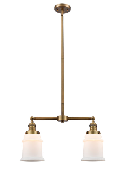 Innovations - 209-BB-G181-LED - LED Island Pendant - Franklin Restoration - Brushed Brass