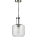 Progress Lighting - P500230-009 - One Light Pendant - Latrobe - Brushed Nickel