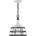 Progress Lighting - P500236-030 - One Light Pendant - Bastille - White