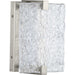 Progress Lighting - P710080-009-30 - LED Wall Sconce - LED Stone Glass Sconce - Brushed Nickel