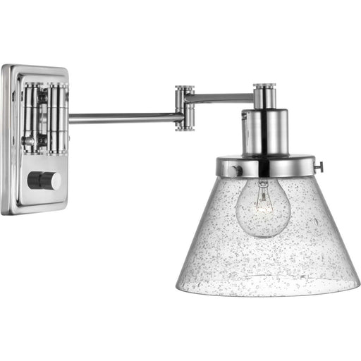 Progress Lighting - P710084-104 - One Light Swing Arm Wall Lamp - Hinton - Polished Nickel
