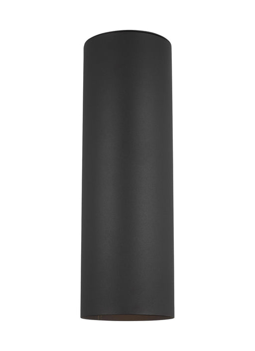 Generation Lighting - 8313902EN3-12 - Two Light Outdoor Wall Lantern - Outdoor Cylinders - Black
