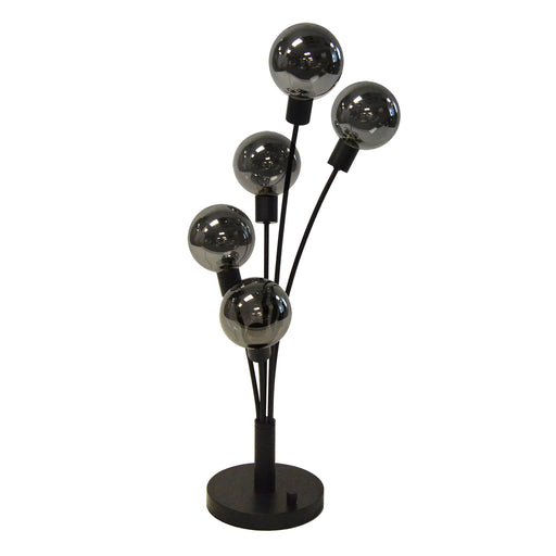 Dainolite Ltd - 306T-BK - Five Light Table Lamp - Black