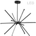 Dainolite Ltd - ARY-3260LEDC-MB - LED Pendant - Array - Matte Black