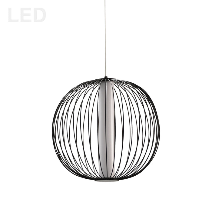 Dainolite Ltd - CHR-161LEDP-MB - LED Pendant - Charlotte - Matte Black