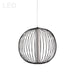 Dainolite Ltd - CHR-161LEDP-MB - LED Pendant - Charlotte - Matte Black