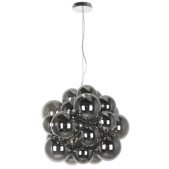 Dainolite Ltd - CMT-206P-SM-PC - Six Light Pendant - Comet - Smoke