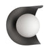 Dainolite Ltd - CRT-61W-MB - One Light Wall Sconce - Crescent - Matte Black