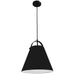 Dainolite Ltd - EMP-111P-797-MB - One Light Pendant - Emperor - Matte Black
