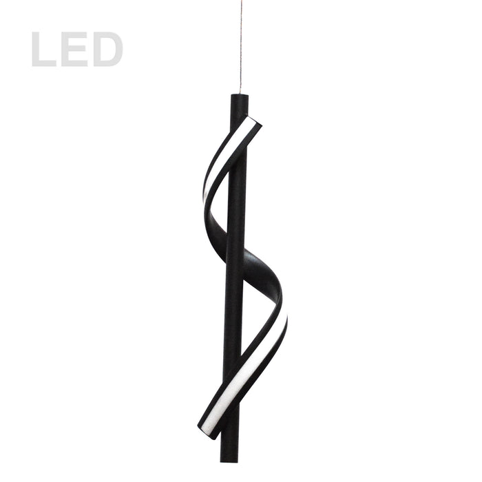 Dainolite Ltd - JTN-178LEDP-MB - LED Pendant - Justine - Matte Black