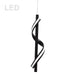 Dainolite Ltd - JTN-178LEDP-MB - LED Pendant - Justine - Matte Black