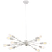Dainolite Ltd - NEB-3910HP-WH - Ten Light Pendant - Nebraska - Matte White