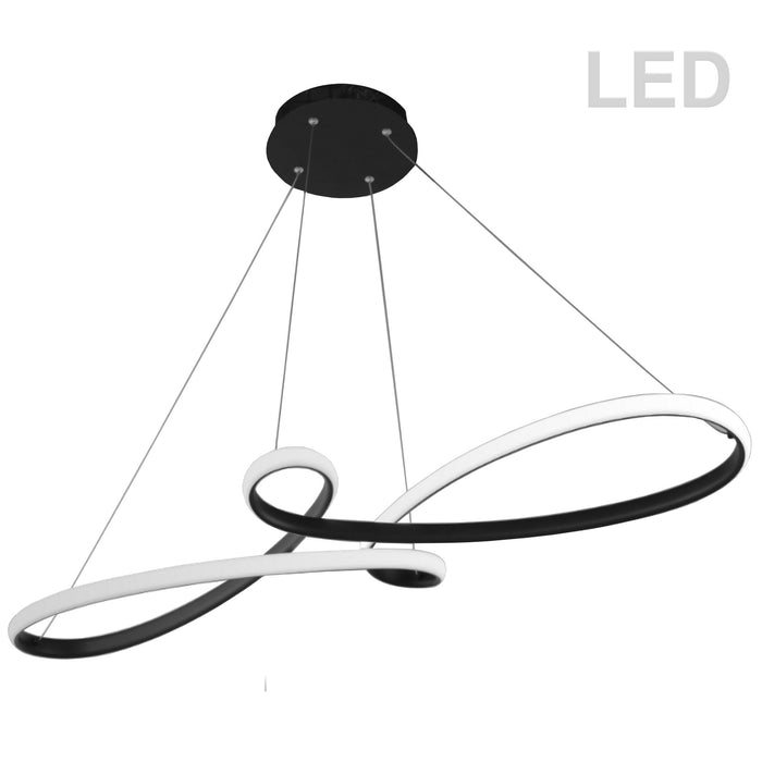 Dainolite Ltd - NOL-4350LEDHP-MB - LED Pendant - Nola - Matte Black