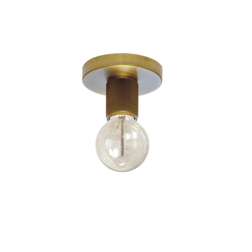 Dainolite Ltd - RSW-41FH-AGB - One Light Flush Mount - Roswell - Aged Brass