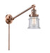 Innovations - 237-AC-G184S - One Light Swing Arm Lamp - Franklin Restoration - Antique Copper