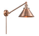 Innovations - 237-AC-M10-AC - One Light Swing Arm Lamp - Franklin Restoration - Antique Copper