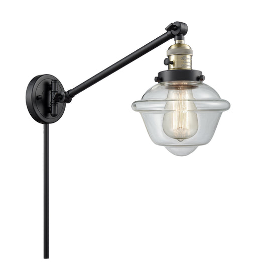 Innovations - 237-BAB-G532 - One Light Swing Arm Lamp - Franklin Restoration - Black Antique Brass