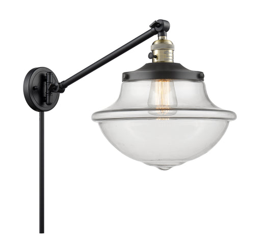 Innovations - 237-BAB-G542 - One Light Swing Arm Lamp - Franklin Restoration - Black Antique Brass