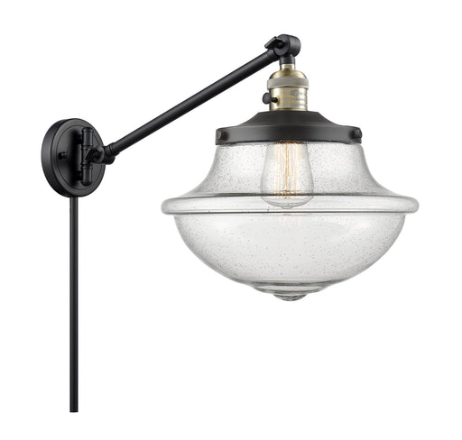 Innovations - 237-BAB-G544 - One Light Swing Arm Lamp - Franklin Restoration - Black Antique Brass