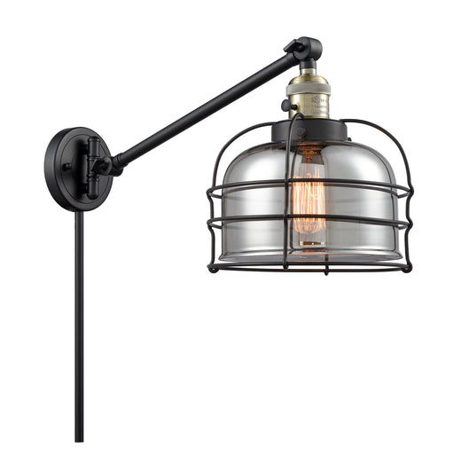 Innovations - 237-BAB-G73-CE - One Light Swing Arm Lamp - Franklin Restoration - Black Antique Brass
