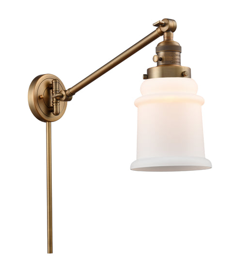 Innovations - 237-BB-G181 - One Light Swing Arm Lamp - Franklin Restoration - Brushed Brass