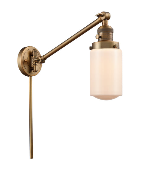 Innovations - 237-BB-G311 - One Light Swing Arm Lamp - Franklin Restoration - Brushed Brass