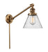 Innovations - 237-BB-G44 - One Light Swing Arm Lamp - Franklin Restoration - Brushed Brass