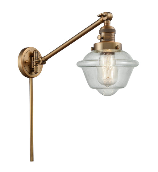 Innovations - 237-BB-G534 - One Light Swing Arm Lamp - Franklin Restoration - Brushed Brass