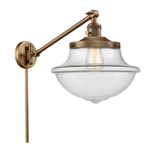 Innovations - 237-BB-G542 - One Light Swing Arm Lamp - Franklin Restoration - Brushed Brass