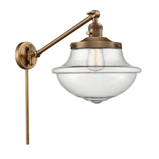 Innovations - 237-BB-G544 - One Light Swing Arm Lamp - Franklin Restoration - Brushed Brass