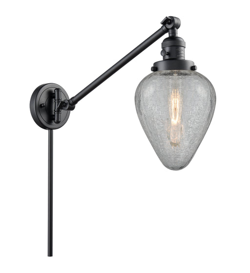 Innovations - 237-BK-G165 - One Light Swing Arm Lamp - Franklin Restoration - Matte Black