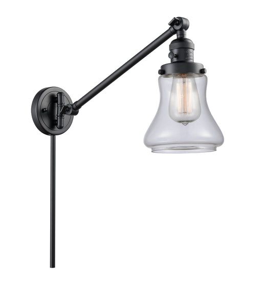 Innovations - 237-BK-G192 - One Light Swing Arm Lamp - Franklin Restoration - Matte Black