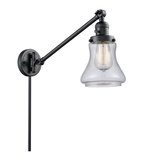 Innovations - 237-BK-G194 - One Light Swing Arm Lamp - Franklin Restoration - Matte Black