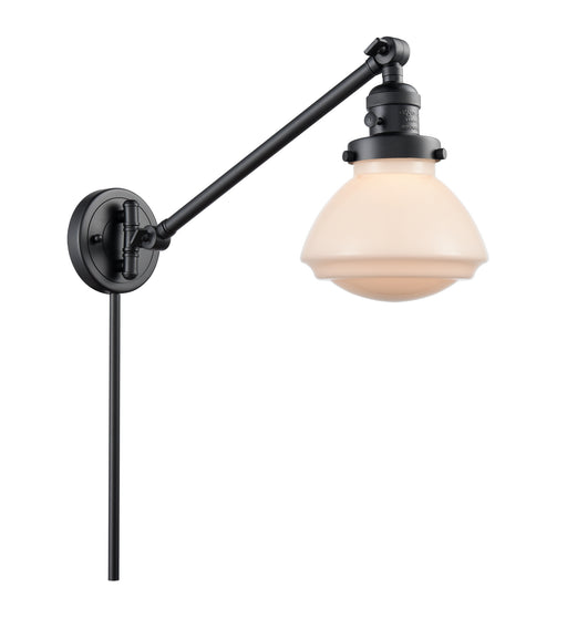 Innovations - 237-BK-G321 - One Light Swing Arm Lamp - Franklin Restoration - Matte Black