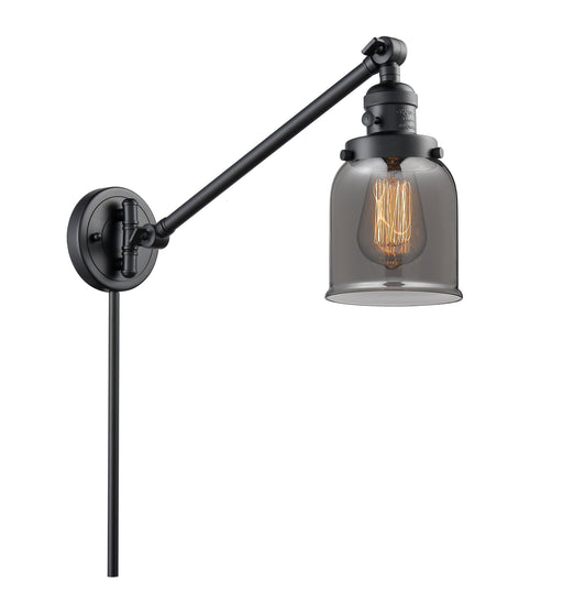 Innovations - 237-BK-G53 - One Light Swing Arm Lamp - Franklin Restoration - Matte Black