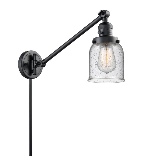 Innovations - 237-BK-G54 - One Light Swing Arm Lamp - Franklin Restoration - Matte Black