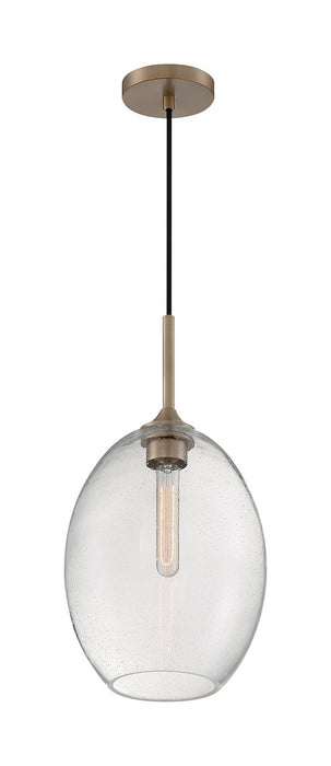 Nuvo Lighting - 60-7017 - One Light Pendant - Aria - Burnished Brass