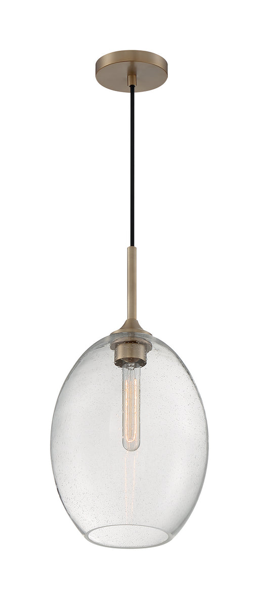 Nuvo Lighting - 60-7017 - One Light Pendant - Aria - Burnished Brass