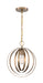 Nuvo Lighting - 60-7056 - One Light Pendant - Pendleton - Burnished Brass