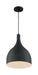 Nuvo Lighting - 60-7087 - One Light Pendant - Bellcap - Matte Black