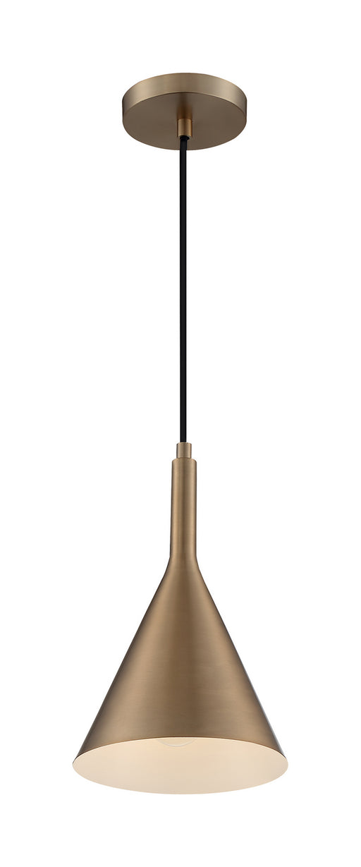 Nuvo Lighting - 60-7117 - One Light Pendant - Lightcap - Burnished Brass
