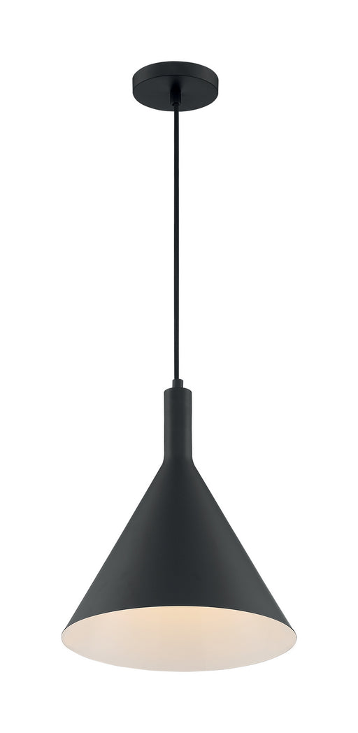 Nuvo Lighting - 60-7128 - One Light Pendant - Lightcap - Matte Black