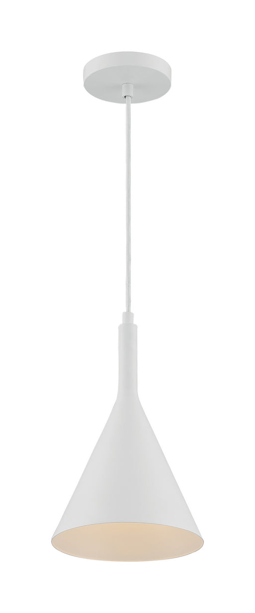Nuvo Lighting - 60-7137 - One Light Pendant - Lightcap - Matte White