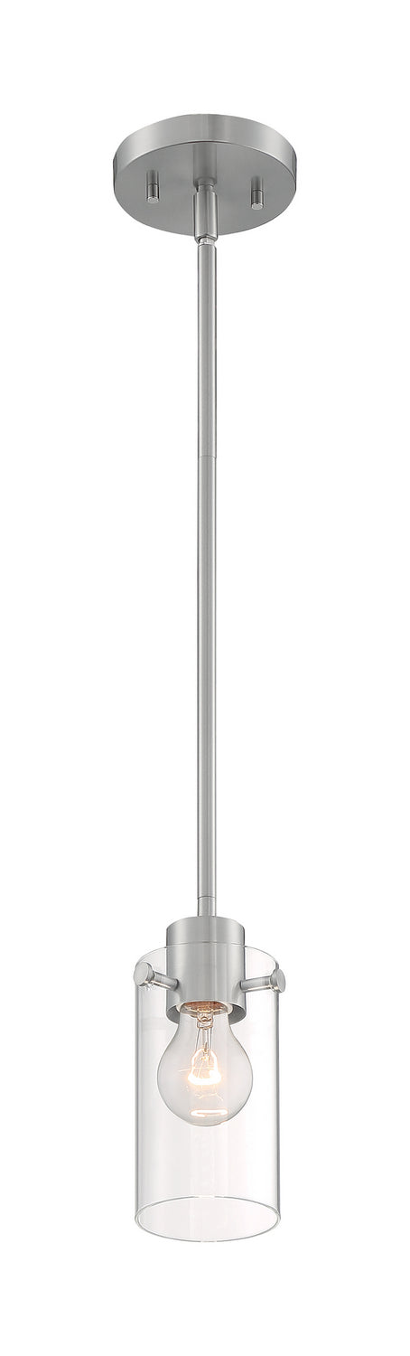 Nuvo Lighting - 60-7170 - One Light Mini Pendant - Sommerset - Brushed Nickel